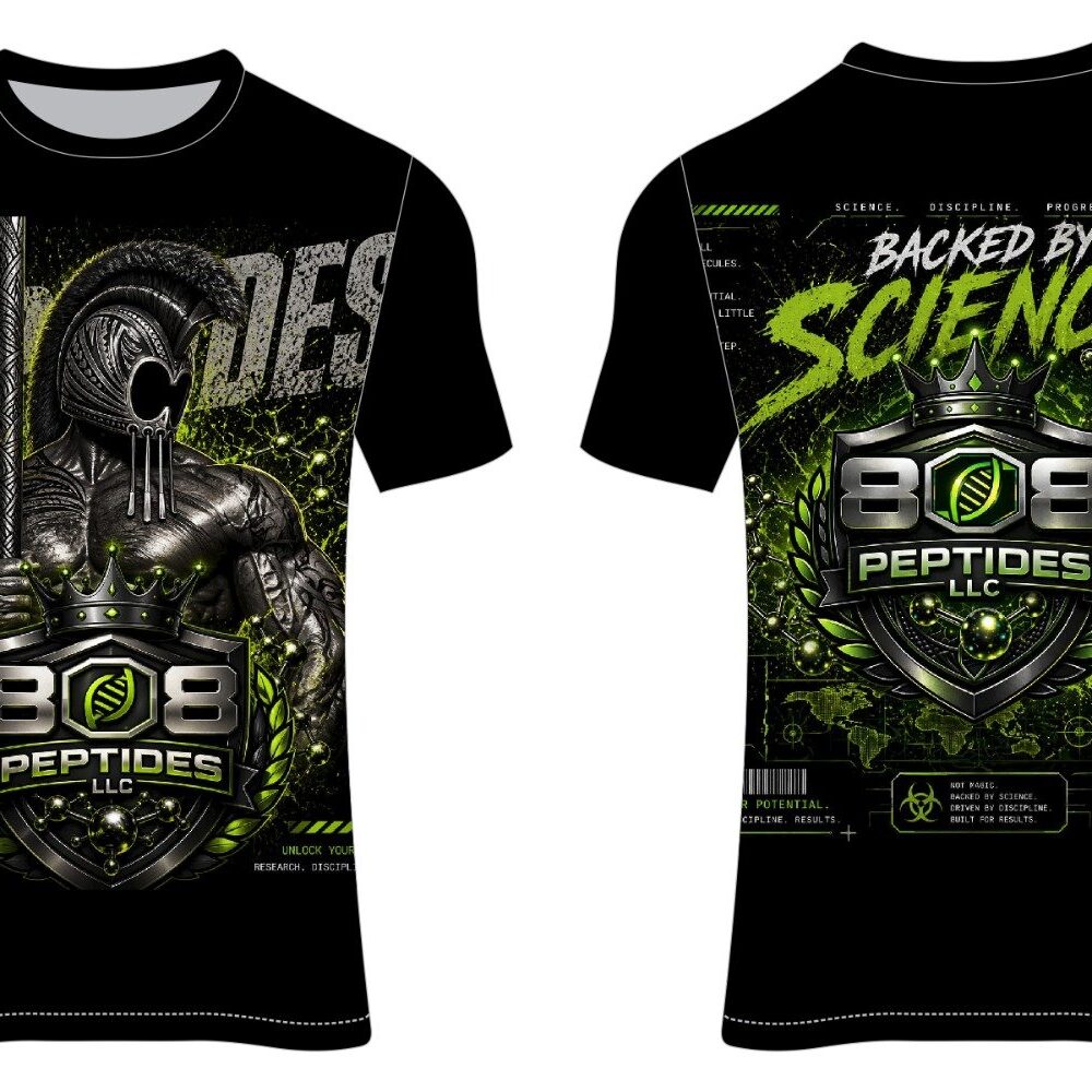 Official 808Peptides gear! made to order if sizes not on hand 🤙🏽